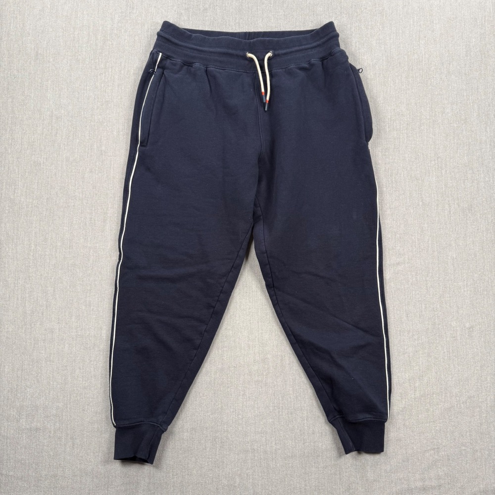 Cotopaxi Mens Navy Blue Fleece Jogger Sweatpants‎ Zipper Pockets Large